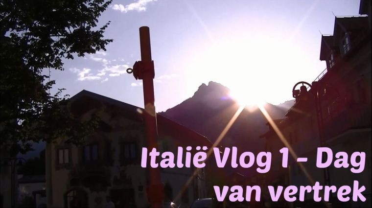 Italië vlog 1 thumbnail
